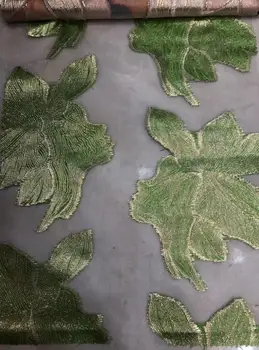 

fashionable SYJ-9337 tulle embroidery french net lace fabric for party dress