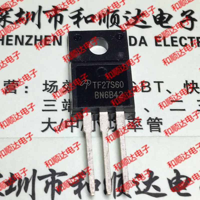 Оригинальный Новый/5 шт./TF27S60 AOTF27S60 TO-220F 600V 27A | Электронные компоненты и