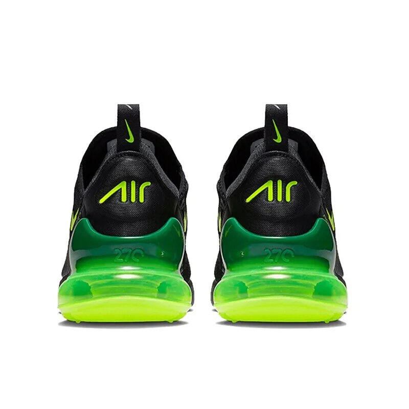 Оригинальные подлинные мужские кроссовки для бега от Nike Air Max 270, дышащие, противоударные, Нескользящие, AH8050