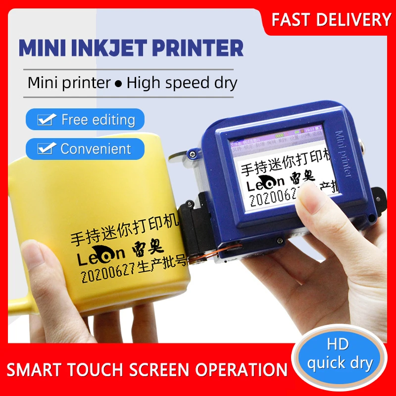 beest Ithaca koffer Nieuwe Handheld Printer Draagbare Kleine Codering Machine Aansluiten Op  Telefoon Hogere Precisie Datum Logo Sneldrogende Inkjet Printer|Printers| -  AliExpress