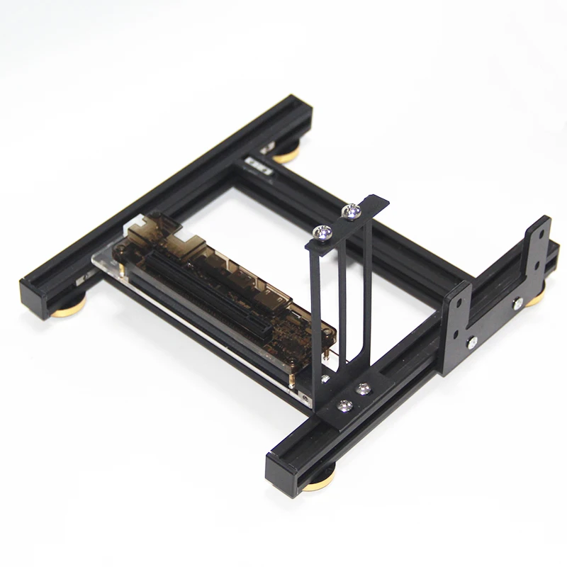 Atualização Gpu Mais Psu Titular Faça Você Mesmo Placa Gráfica Externa Rack com Base de Alimentação para Atx Psu Suporte de Alumínio Exp Gdc Doca - Imagem 4