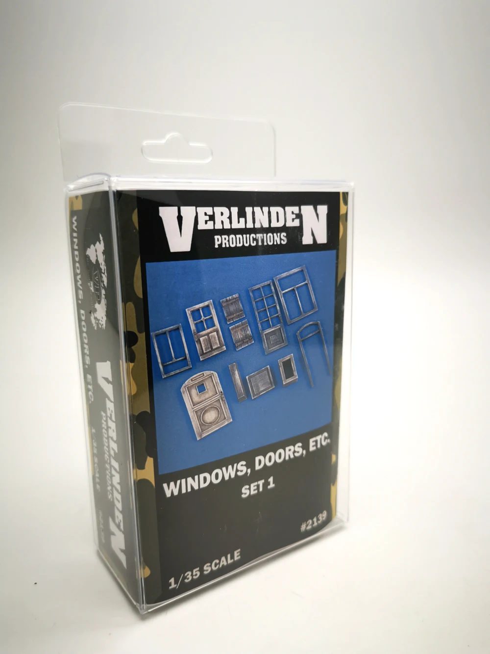 1/35 Scale Windows, Doors, Frames, Wooden Shutters, etc. Set No.1 Resin Accessory Kits,VERLINDEN #2139 Unassembled Uncolored