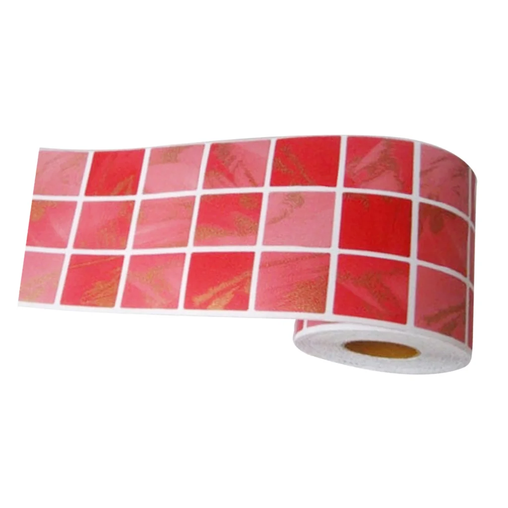5 Patterns Available 10x100cm Mosaic PVC Self Adhesive Wall 3D Decal Tile Stickers DIY Home Kitchen Decoration