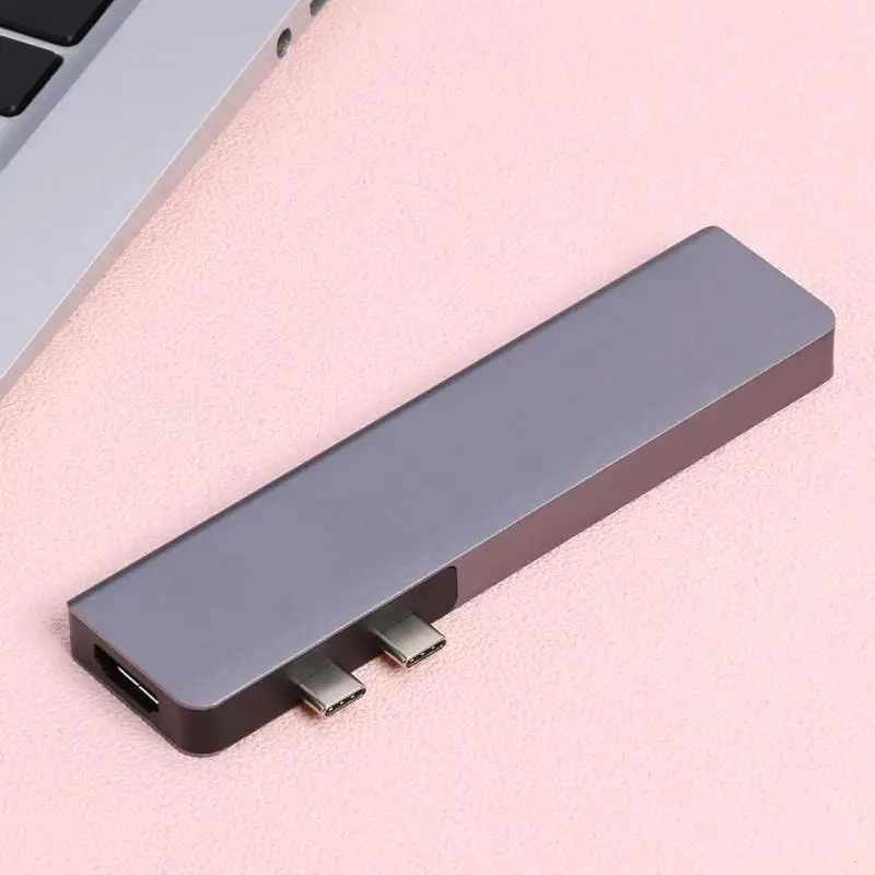 USB 3,1 type C конвертер HDMI 4K PD USB C USB 3,0 встроенный чип-преобразователь Plug and Play TF камера карта памяти адаптер