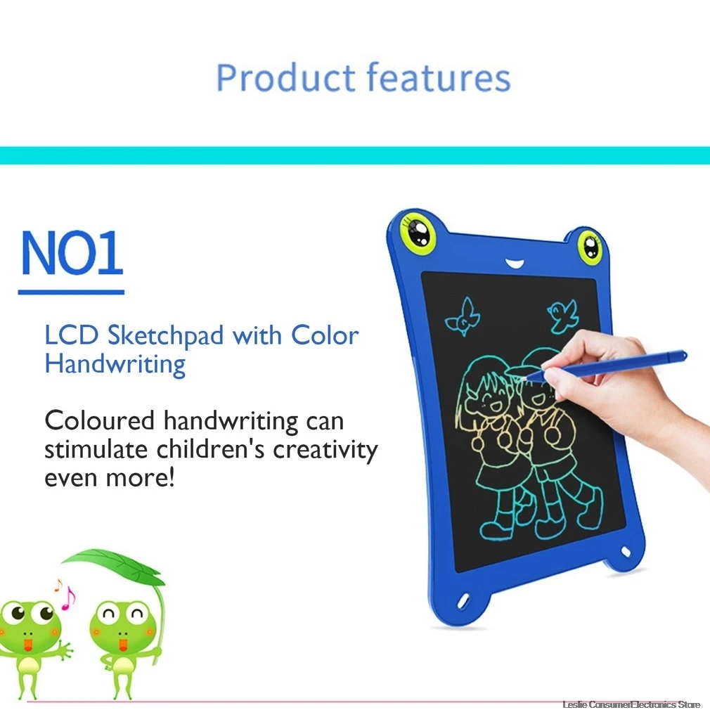 8.5 Inch LCD Color Screen Writing Tablet Portable LCD Color Screen Writing Tablet Child Drawing Handwriting Pad Writing Board