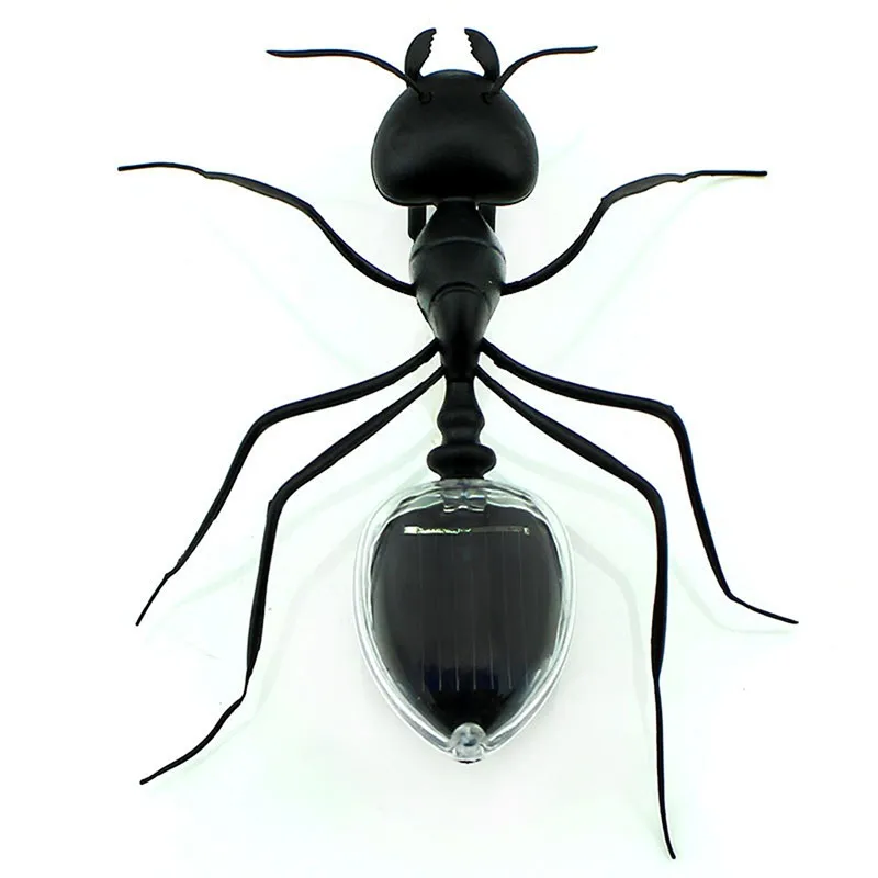 

1PC Ant Cockroach Power Robot Toy Bug Solar Energy Powered Toy Mini Kit Novelty Kid Gadget Toy For Children Toys