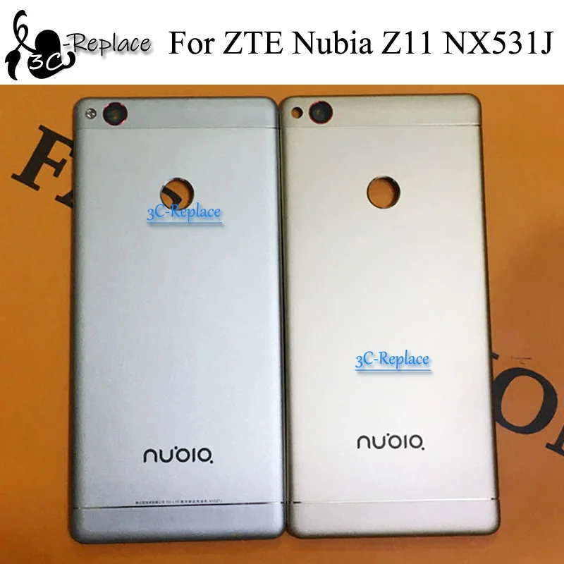 Original 5.5 inch For ZTE Nubia Z11 NX531J Back Battery Cover Door Housing case Rear Glass parts | Мобильные телефоны и