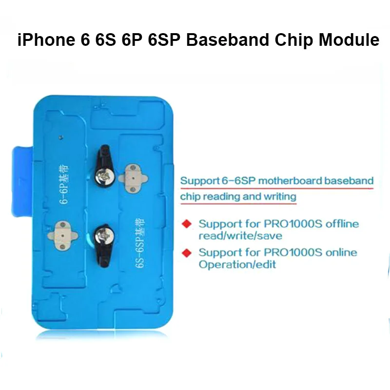 JC PRO1000S для iPhone 6/6 S/6 S plus/6SP/7/7 P/8/8 P/X/XS/XR/XS Max Baseband микросхема программист чипов материнских плат Чтение/ напишите ремонт