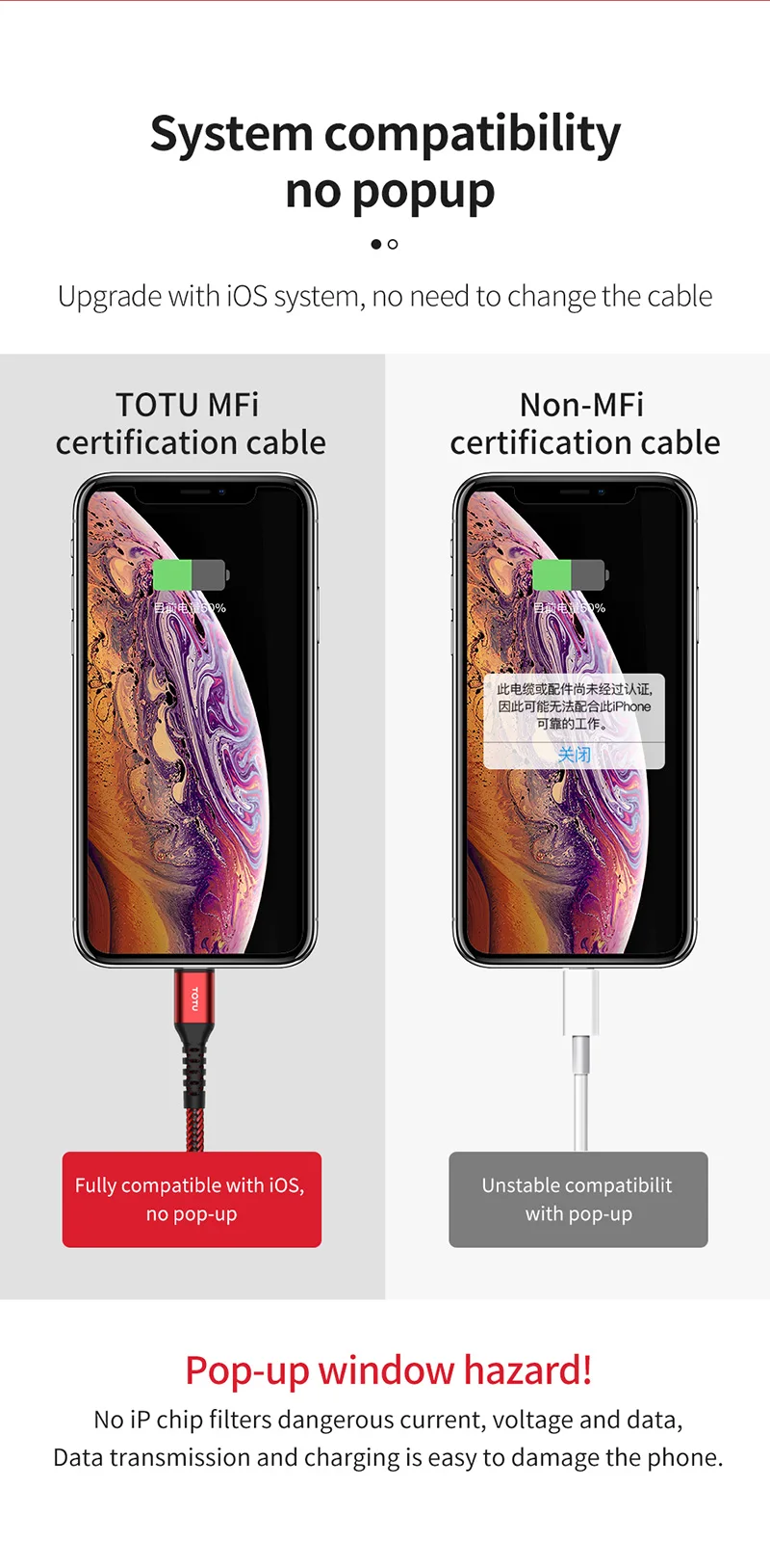 TOTU MFi 18 Вт PD USB C для освещения телефона USB кабель для iPhone 11 Pro Max Pro Кабель для быстрой зарядки usb type C кабель для зарядки данных