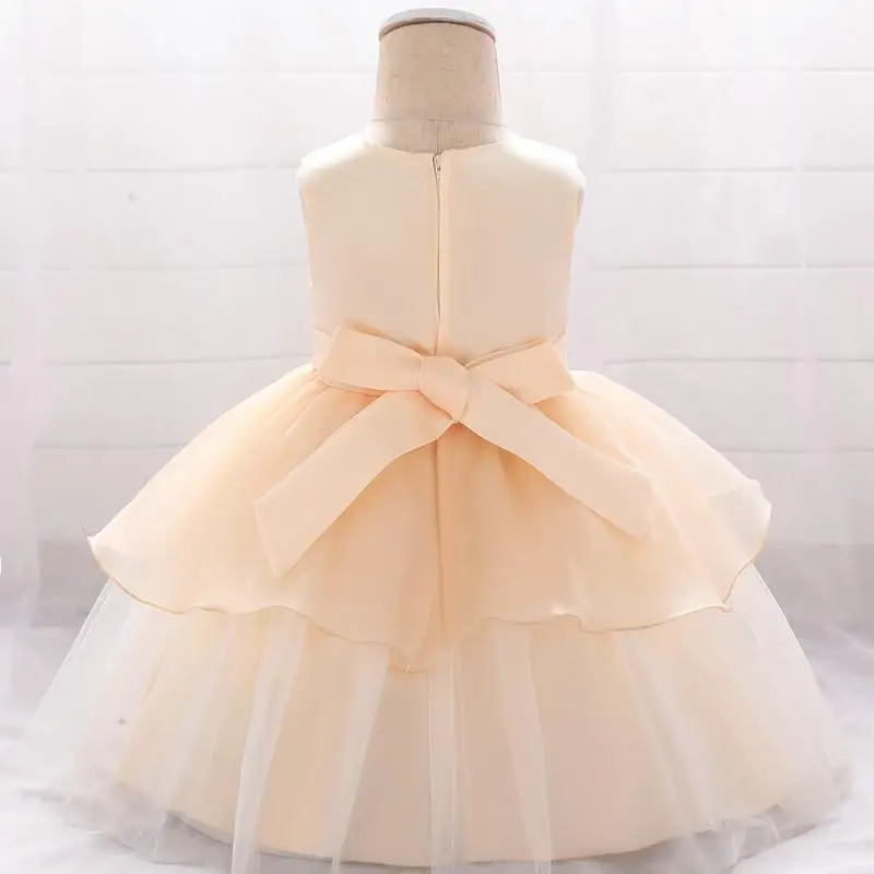 Cotton Christmas Newborn kids Voile vestido bebe infantil 1st birthday party dress for baby girl clothes princesas dresses