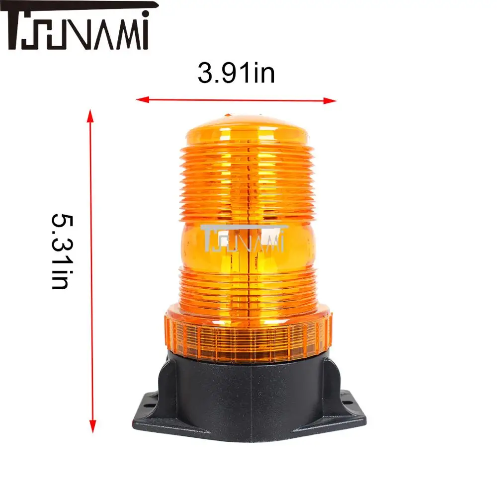 DC 10-110V Предупреждение мигающие фонари для аварийно-спасательного автомобиля