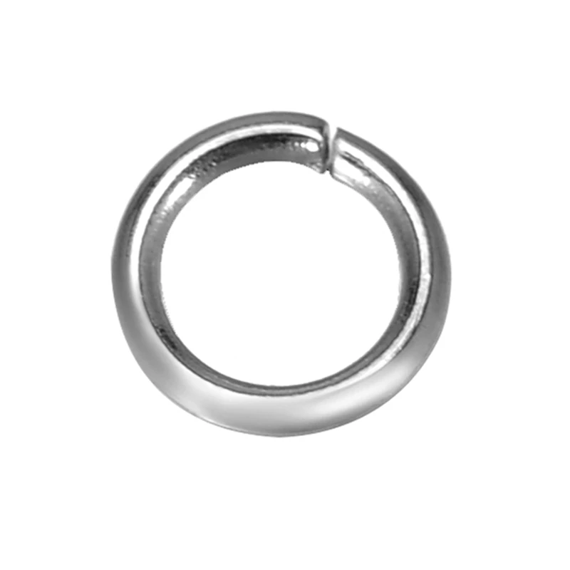 DoreenBeads 304 открытые соединительные кольца из нержавеющей стали фурнитура Круглый