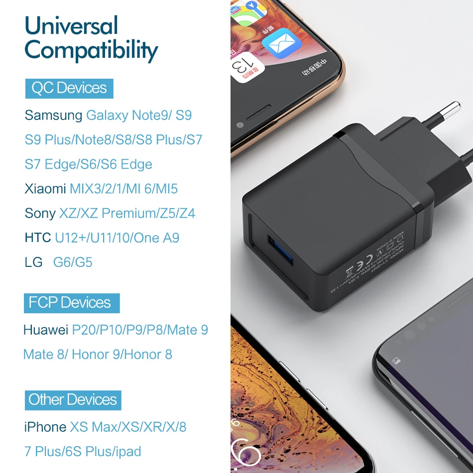 18 Вт Быстрая зарядка 3,0 USB зарядное устройство QC 3,0 QC 4,0 Быстрая зарядка портативное зарядное устройство для мобильного телефона для iPhone Xiaomi samsung для huawei