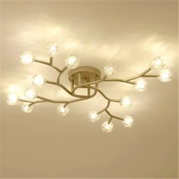 

Nordic Post-Modern Ceiling Light Led Diner Room Light Living Room Master Bedroom Creative Twig-Shaped New Simple Ceiling Lamp