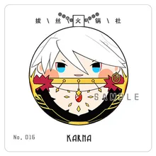 

Cute Plush Toy Anime FATE fgo Karna 7cm Keyring Kendant Soft Stuffed Toys Birthday Gift #425