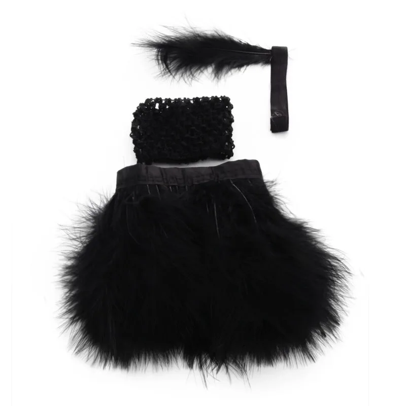 Black Series Skirt Sweater Fashion Fit 18-Inch American Doll And 43cm Reborn Baby Doll, Our Generation, Christmas Gifts For Girl 9