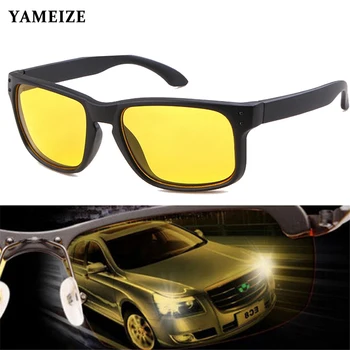 

YAMEIZE Anti-Glare Night Vision Driver Goggles Night Driving Glasses Men Sunglasses Auto Accessories