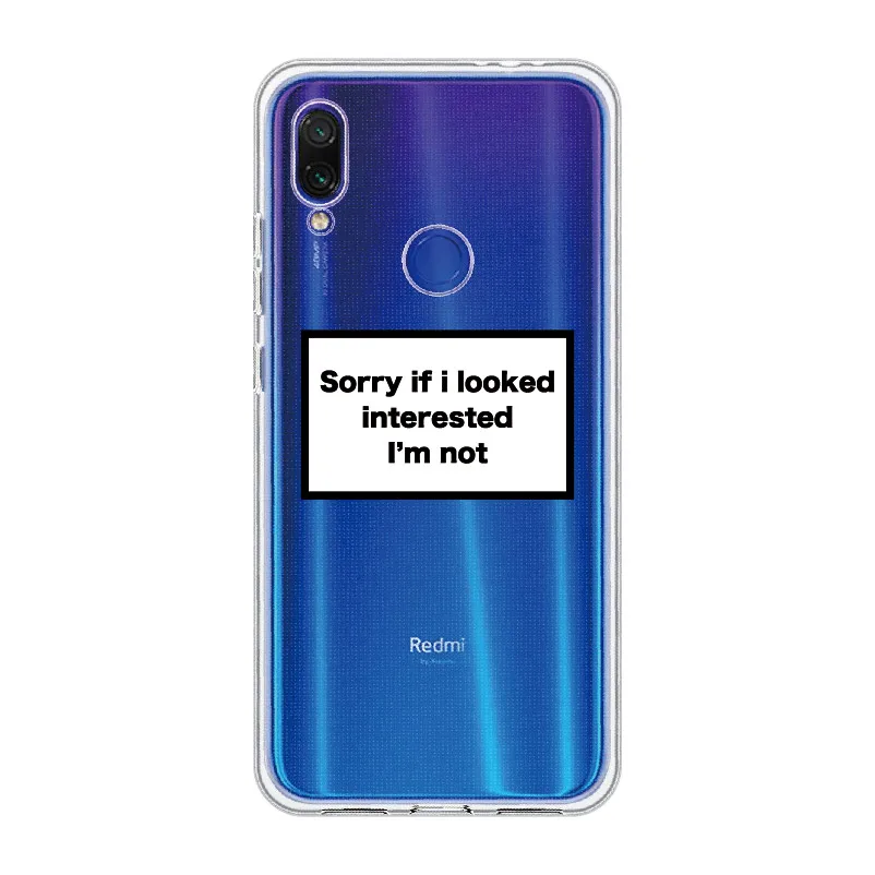 Положительный хороший Vibe счастливый смешной цитата для Xiaomi mi красный mi Note 5 6 7 8 9 lite Pro Plus Мягкий тонкий защитный прозрачный чехол из ТПУ - Цвет: 2