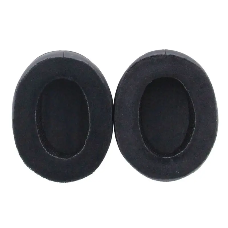 Memory Foam Earpad-черный PU/велюр-подходит для больших наушников над ухом