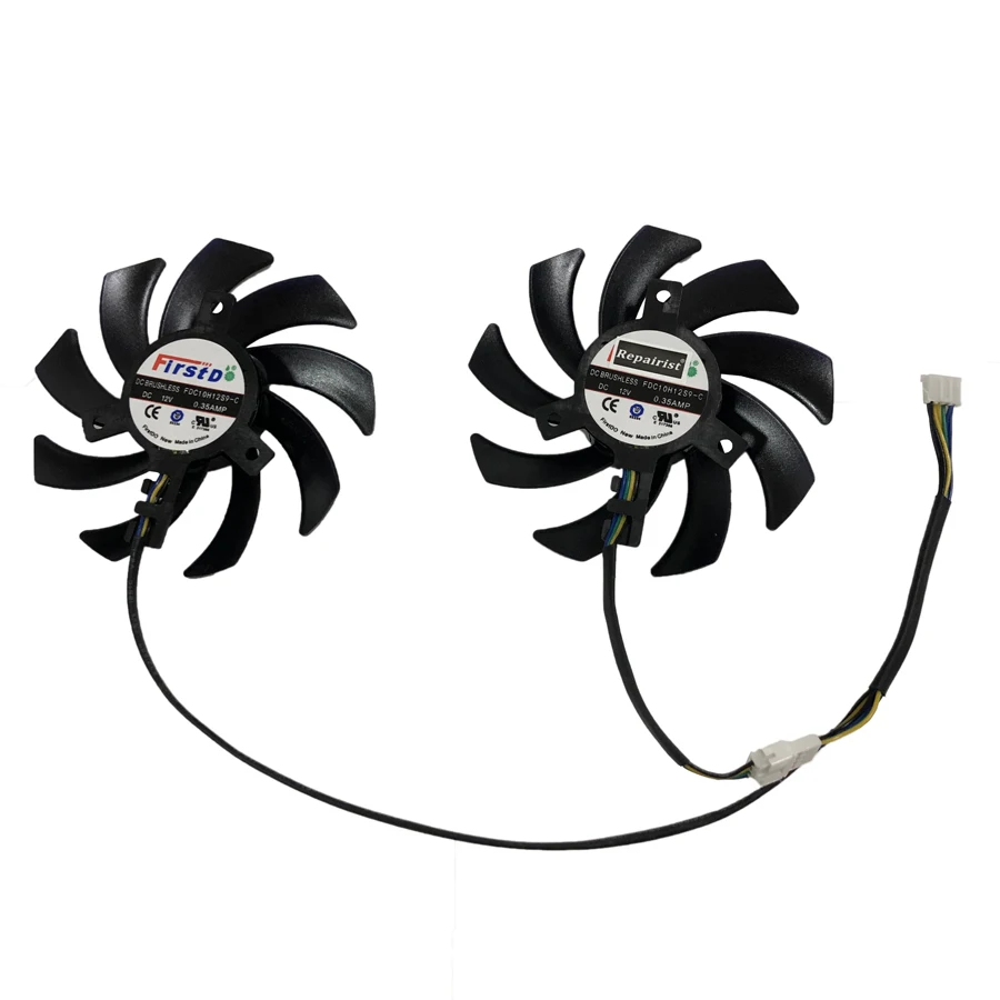 Sapphire HD6850 HD6970 HD7870 2G HD7950 HD7970 Graphics Cooler VGA Card fan