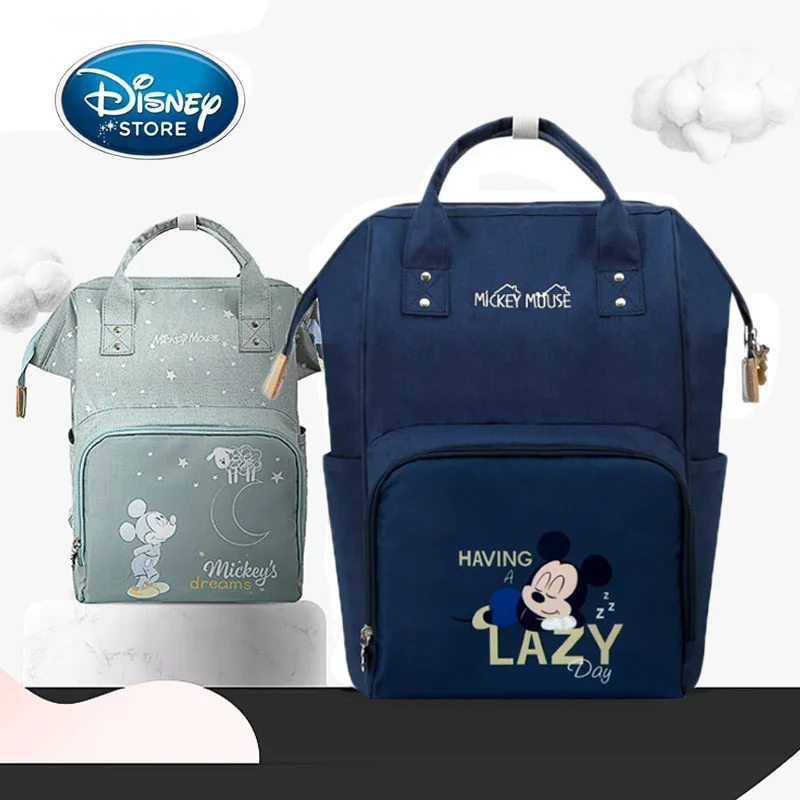 Disney topolino zaino da donna borse per pannolini mummia borsa per  maternità passeggino per bambini di grande capacità borsa per pannolini  borse da viaggio|Baby\u0026Kids Bags| - AliExpress