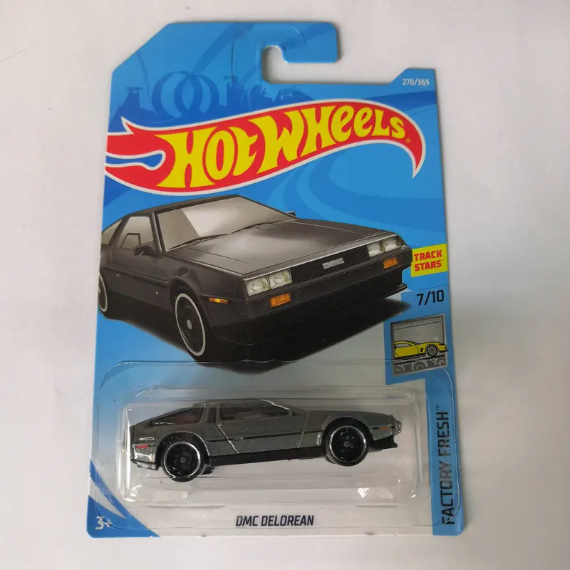 Hot Wheels 1: 64 Автомобиль DMC DELOREAN Назад в будущее Коллекционное издание металлические Литые Автомобили детские игрушки подарок