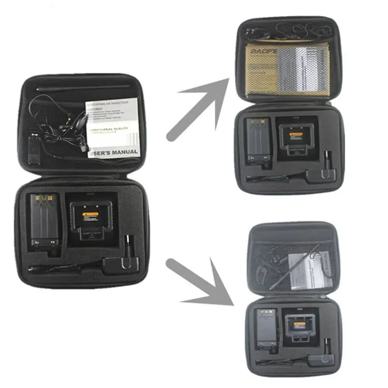 Чехол для рации, сумка для хранения, для BAOFENG UV-5R/5RE Plus RETEVIS, двухсторонний радиоприемник, сумка для охоты, камуфляж, радио