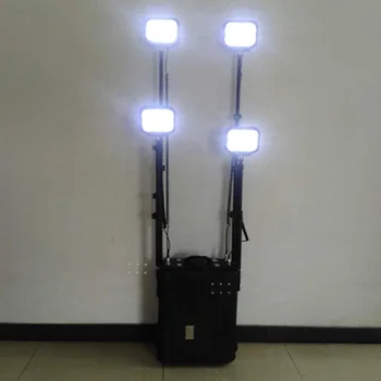 

Mobile box working lamp Portable Mobile Lighting System Emergency Lifting Lighthouse for Outdoor Repair