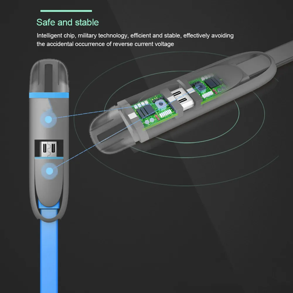 2 в 1 кабель для зарядки Micro Usb кабель для осветительный кабель мульти Цвет кабель Micro Usb 8 Pin для IPhone X XR XS 5S Sumsung Honor huawei