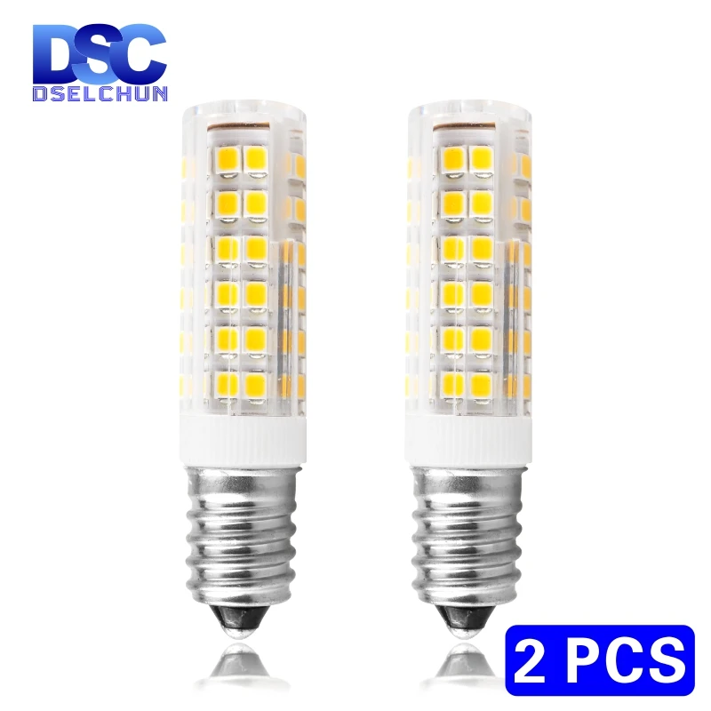 2 шт./лот 3 Вт 4 5 7 E14 светодиодная грушевидная лампа с 220V 240V Мини кукурузная