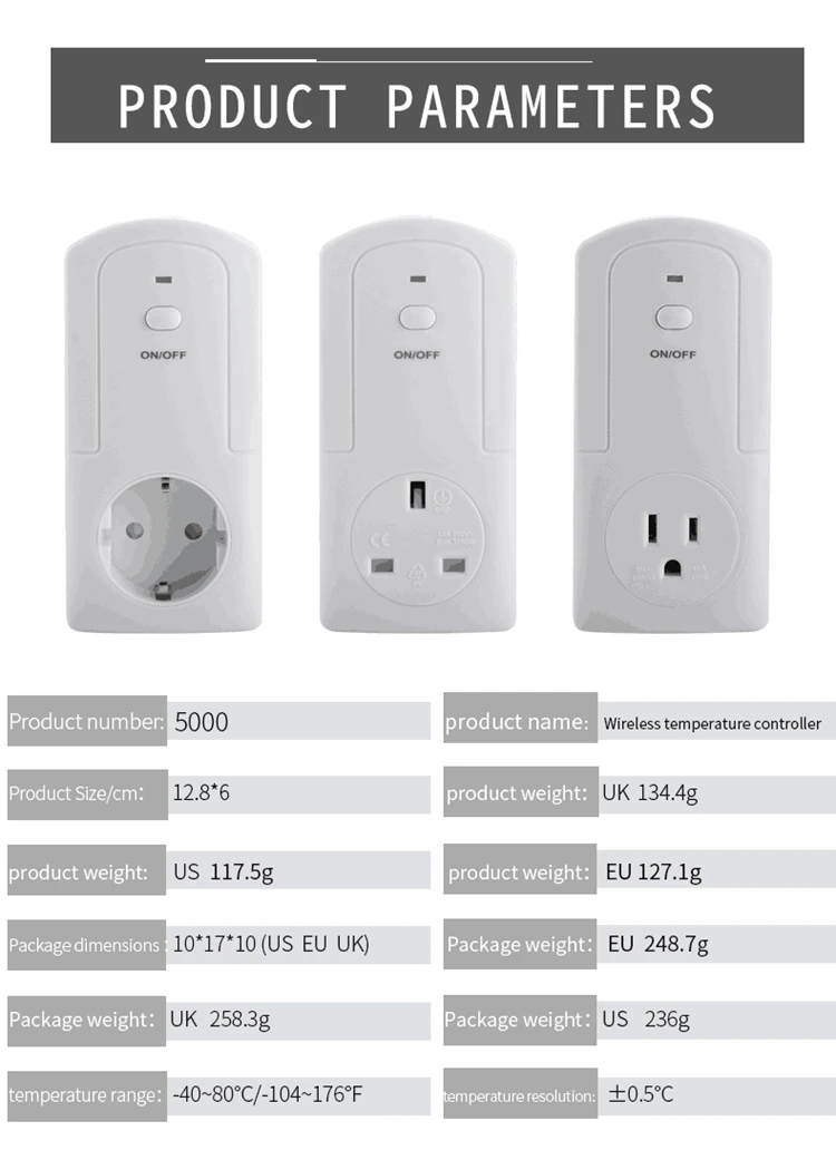 medição de temperatura e umidade sem fio