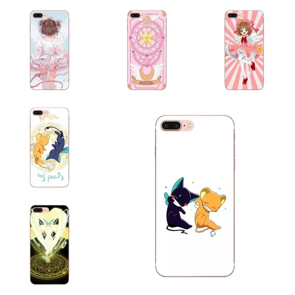 

Soft Cases Capa Sakura Card Captor Card For Huawei Honor Nova Note 5 5I 8A 8X 10 Pro 9X For Moto G G2 G3 G4 G5 G6 G7 Plus