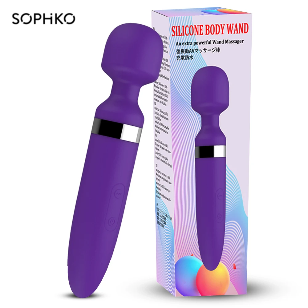 Мощный вибратор интимные игрушки для женщин AV Stick Стимулятор клитора массажер