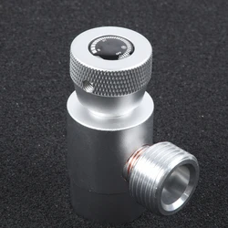 Metal CO2 Refill Adapter Connector for Sodastream Soda Make Tank Gas Regulator  W21.8-14 and CGA320 for Soda Maker Co2 Cylinder