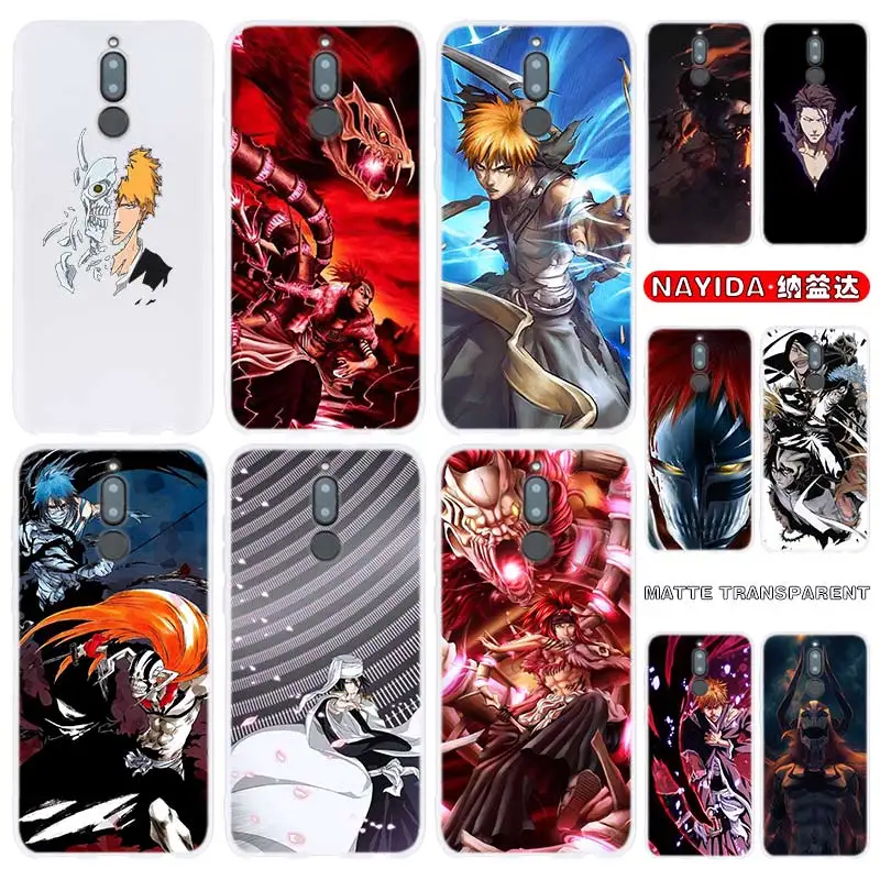 Чехол для телефона Huawei Mate 30 20 10 Lite Pro Cover Y7 Y9 2019 2018 2017 Nova 5T 4 3 Anime Bleach|Бамперы| |