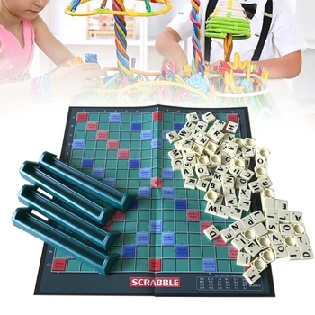 

Kids Toy Kindergarten Home Crossword Game Spelling Letters Recognize Analyzing Ability Board Intelligent Develop