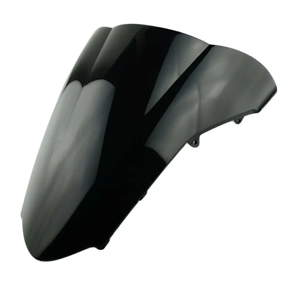 Черный мотоцикл лобовое стекло для Honda VFR800 VFR 800 2002-2012 2002 2003 2004 2005 2006 лобовое стекло, ветровой щиток - Цвет: Black