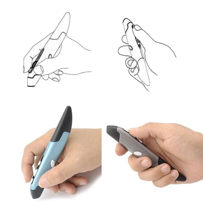 Комплектующие для компьютера, комплектующие, новинка, мини 2,4 ГГц USB мышь, ручки, Беспроводная оптическая ведущая ручка, мышь для планшета, ноутбука, настольного компьютера, Новинка