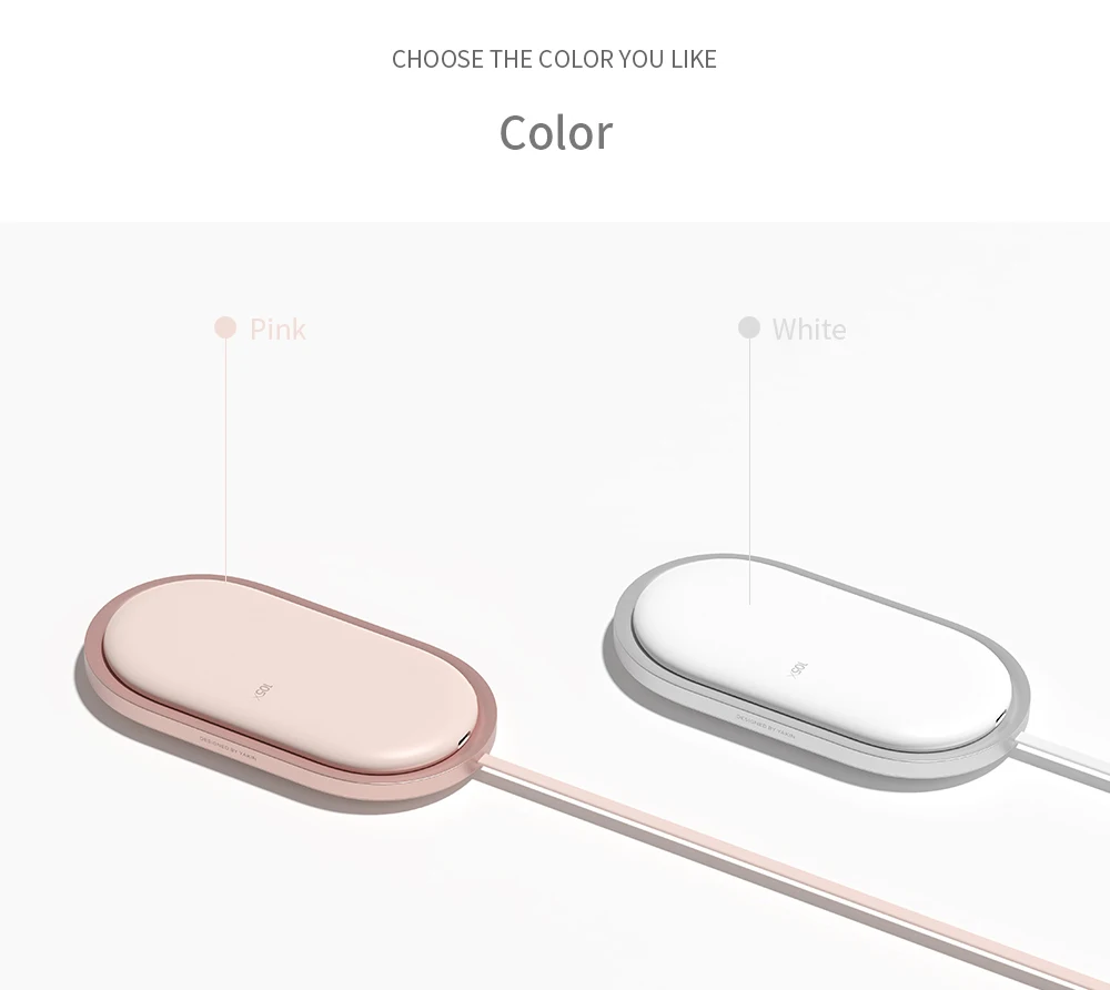 Xiaomi 3Life 3A 5000mAh type C Беспроводное зарядное устройство power Bank Зарядка 2 телефона в то же время портативное зарядное устройство