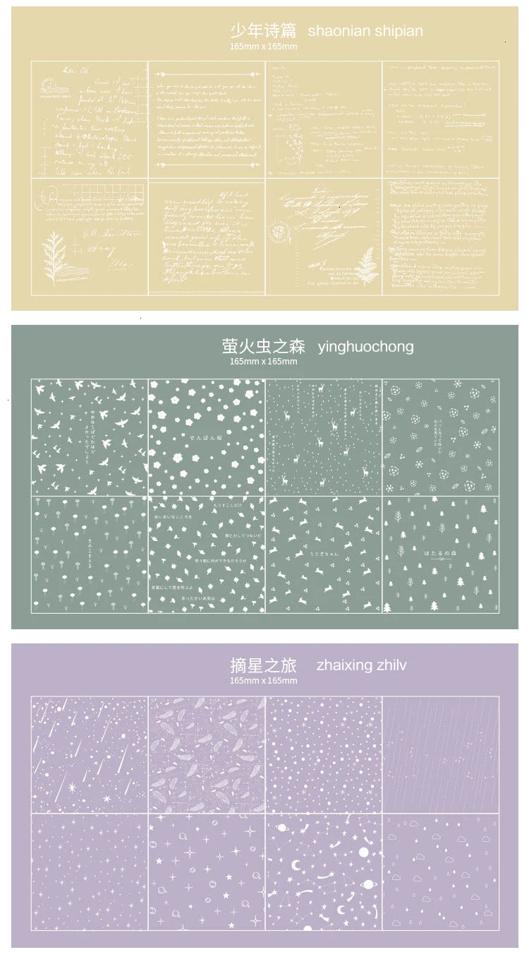 JIANWU 8 шт./компл. ретро плед английский серная кислота бумага Блокнот прозрачный Закладка метка блокнота пуля журнал поставок