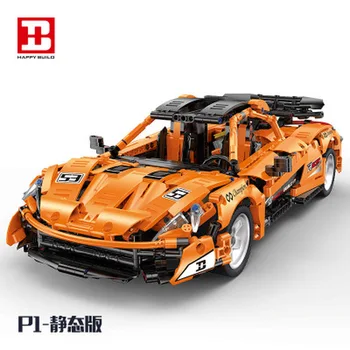 

1364+ PCS YC-QC004 Technic Series Sports Car Model McLaren P1 Hypercar Building Blocks Bricks Toy Birthday Gift for Children