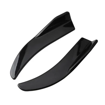 

2PCS Universal Improved Rear Lip And Side Skirts Car Mini Rear Spoiler Bumper Small Surround Rear Lip Decorative Spoiler