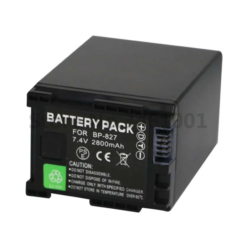 BP-827 BP827 BP819 BP808 Аккумулятор для камеры Canon HG20 HG21 FS10 FS11 FS100 FS200 FS21 FS22 HF200 HF20 HF100 HFS100 HFS10 |