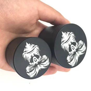 

Herb Tobacco Spice 4Layer 50mm Grass Grinder Smoke Crusher40 mm Hand Crank Muller Mill Pollinator chicha Smoking Accessories