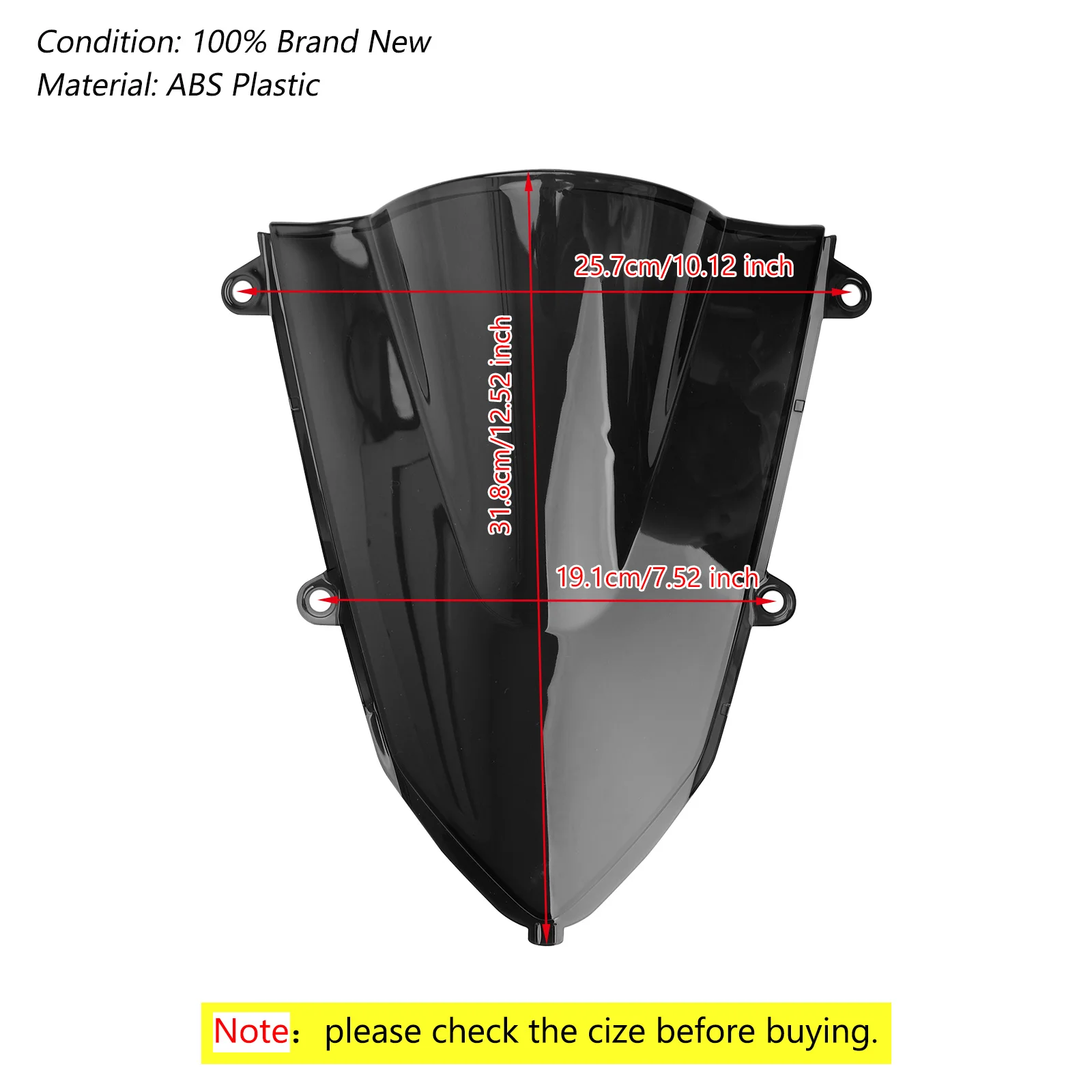 Areyourshop для Honda CBR500R CBR 500 R ветровое стекло Защита ABS мотоциклетные чехлы