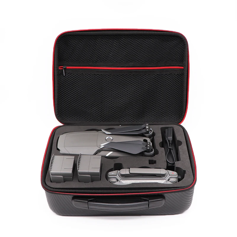 MAVIC 2 Carrying Case with Strap PU Leather Water-proof Handbag For DJI Mavic 2 Pro/ Zoom Drone Accessories Storage Bag best camera backpack