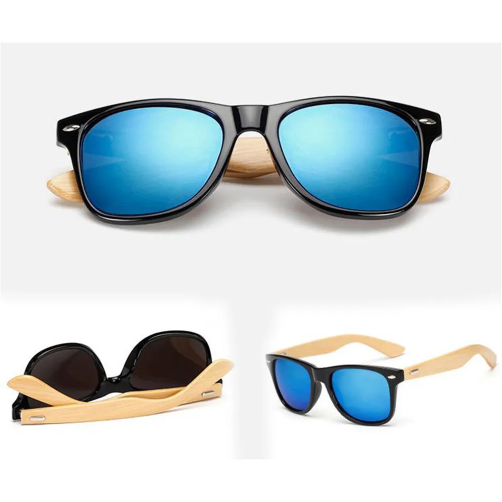 NEW Retro Polarized Sunglasses Men Women Travel Sport Fashion Brand Design Bamboo Wood Frame Sun Glasses For women