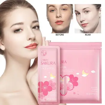 

LAIKOU Cherry Blossom Sleeping Mask Moisturizing, Hydrating, Moisturizing Skincare Face Care TXTB1