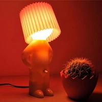 Homhi Dick Lamp Naughty Boy Mr.P Table Night Light Lamp Home Bedroom Decor Gift Novel a Little Shy Man Candy Colors HTL-060 2
