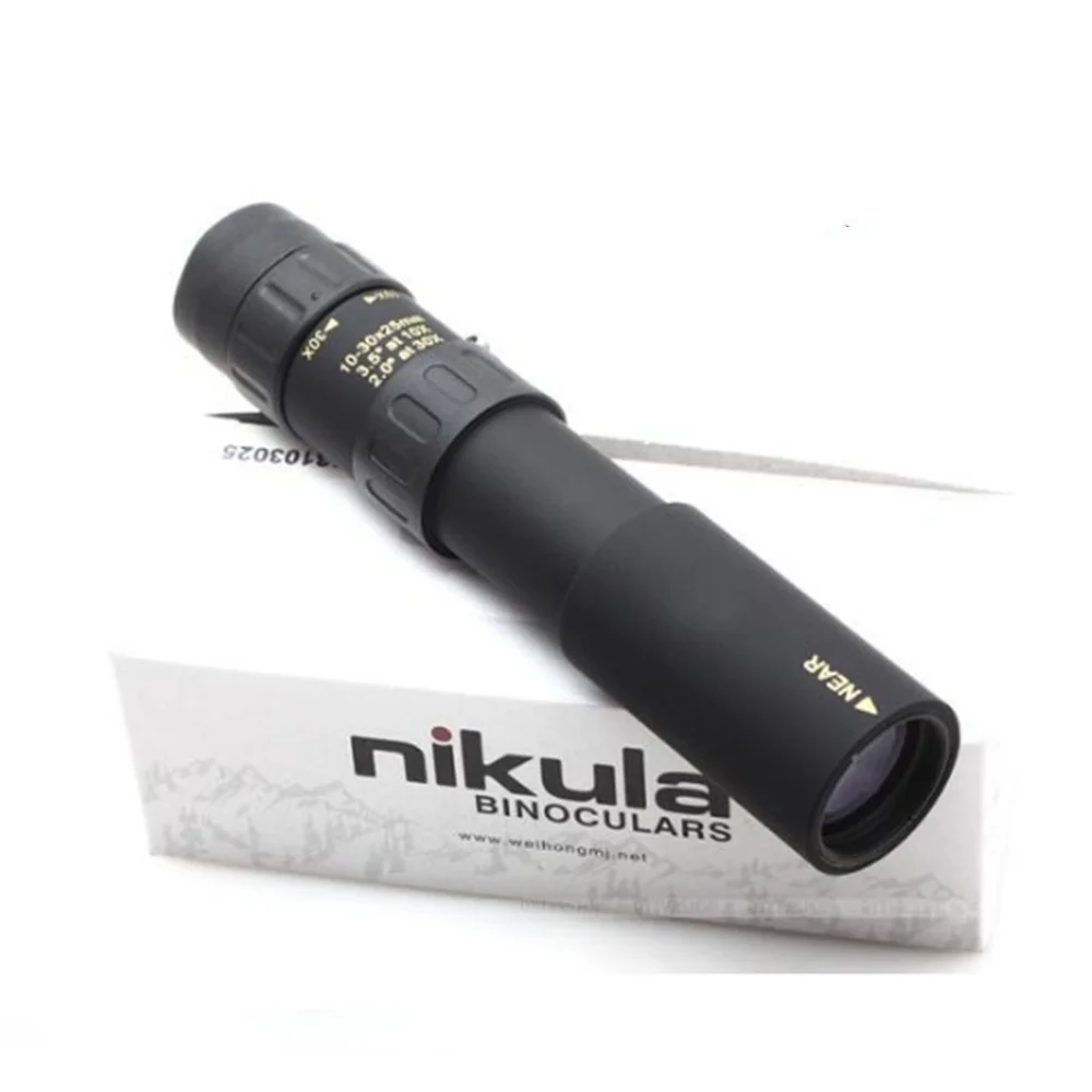 

Likula 30x original authentic all metal new zoom single tube high power telescope infrared low light level night vision 10-30x25